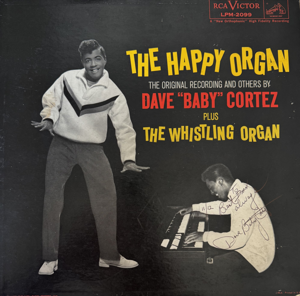 Signed Album Dave Baby Cortez