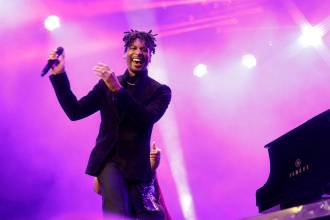 Star power at the namm show included Jon Batiste