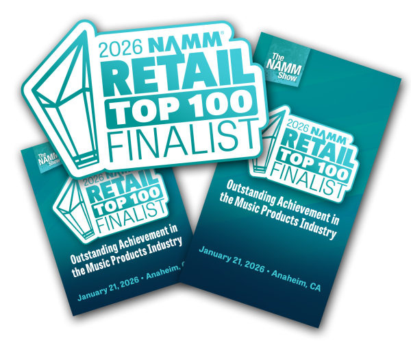 NAMM Retail Top 100 Finalist Logo